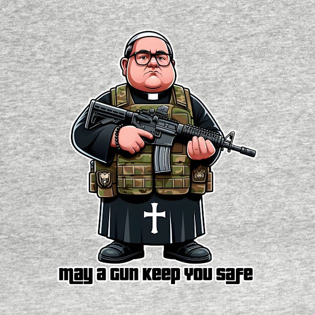 Gun Bless You by Rawlifegraphic